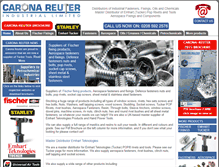 Tablet Screenshot of carona-reuter.com